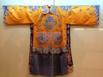 A silk robe.