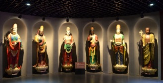 This section can be found in the museum section of the grand buddha in Wuxi.